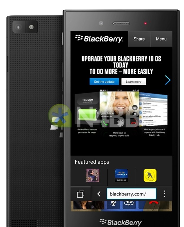 BlackBerry’s Leaked images unreleased Z3 ‘Jakarta’ phone Blackberry-z31