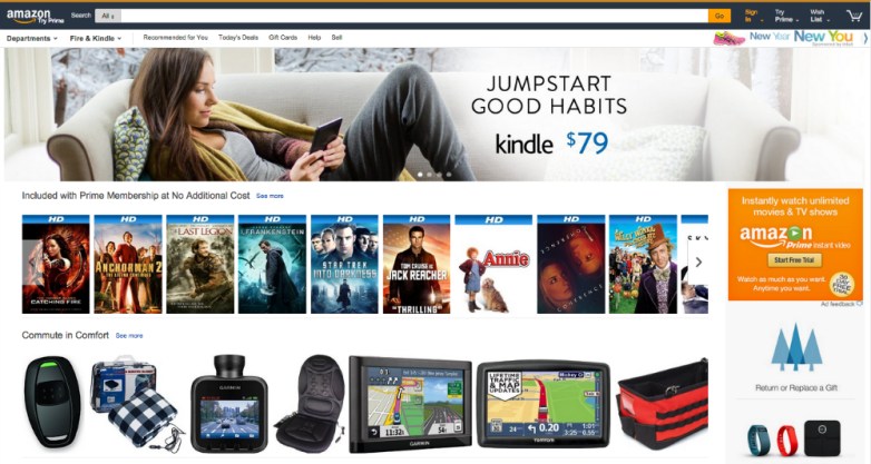 Image result for amazon home page
