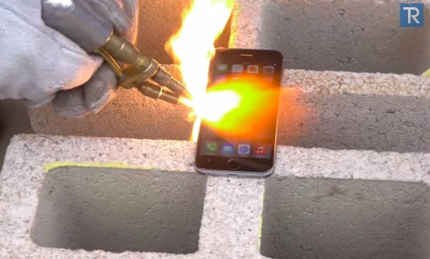 photo of Video: iPhone 6 meets a blowtorch on steroids image