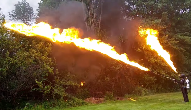 %name We found the ultimate flamethrower that spits fire 50 feet into the air by Authcom, Nova Scotia\s Internet and Computing Solutions Provider in Kentville, Annapolis Valley