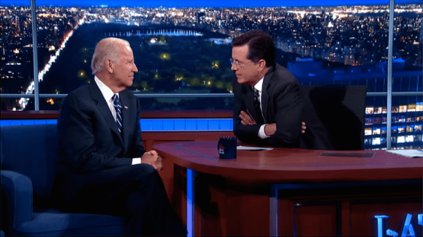 %name Watch Stephen Colbert’s full interview with Joe Biden on ‘The Late Show’ by Authcom, Nova Scotia\s Internet and Computing Solutions Provider in Kentville, Annapolis Valley