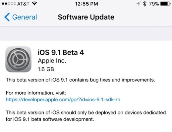 %name Apple releases iOS 9.1 beta 4 – go get it now! by Authcom, Nova Scotia\s Internet and Computing Solutions Provider in Kentville, Annapolis Valley