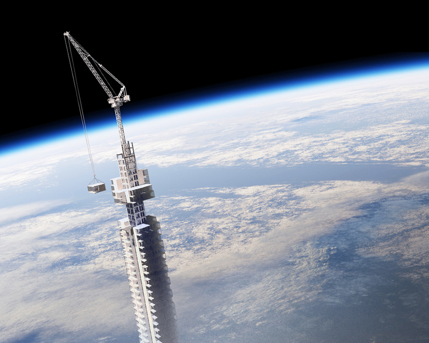 Completely insane architects are planning to hang a skyscraper from an asteroid – BGR1506 x 1205