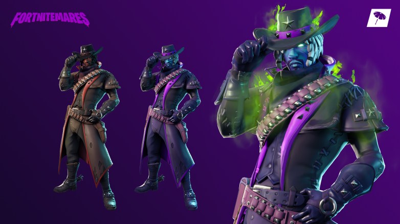 fortnitemares 2018 event adds halloween challenges and a new outfit to fortnite - fortnite marvel outfits
