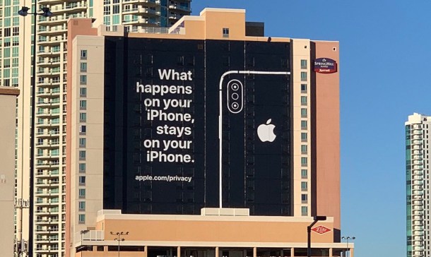 %name Ahead of CES, Apple puts up billboard touting iPhone security by Authcom, Nova Scotia\s Internet and Computing Solutions Provider in Kentville, Annapolis Valley
